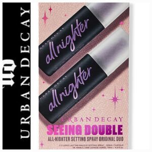 Urban Decay Seeing Double All Nighter Setting Spray Duo- Holiday Set